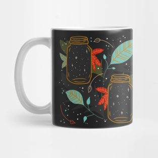 Magical Fairy Lights Mason Jar Galaxy Mug